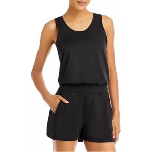 NWT Sweaty Betty Black Sleeveless Romper‎